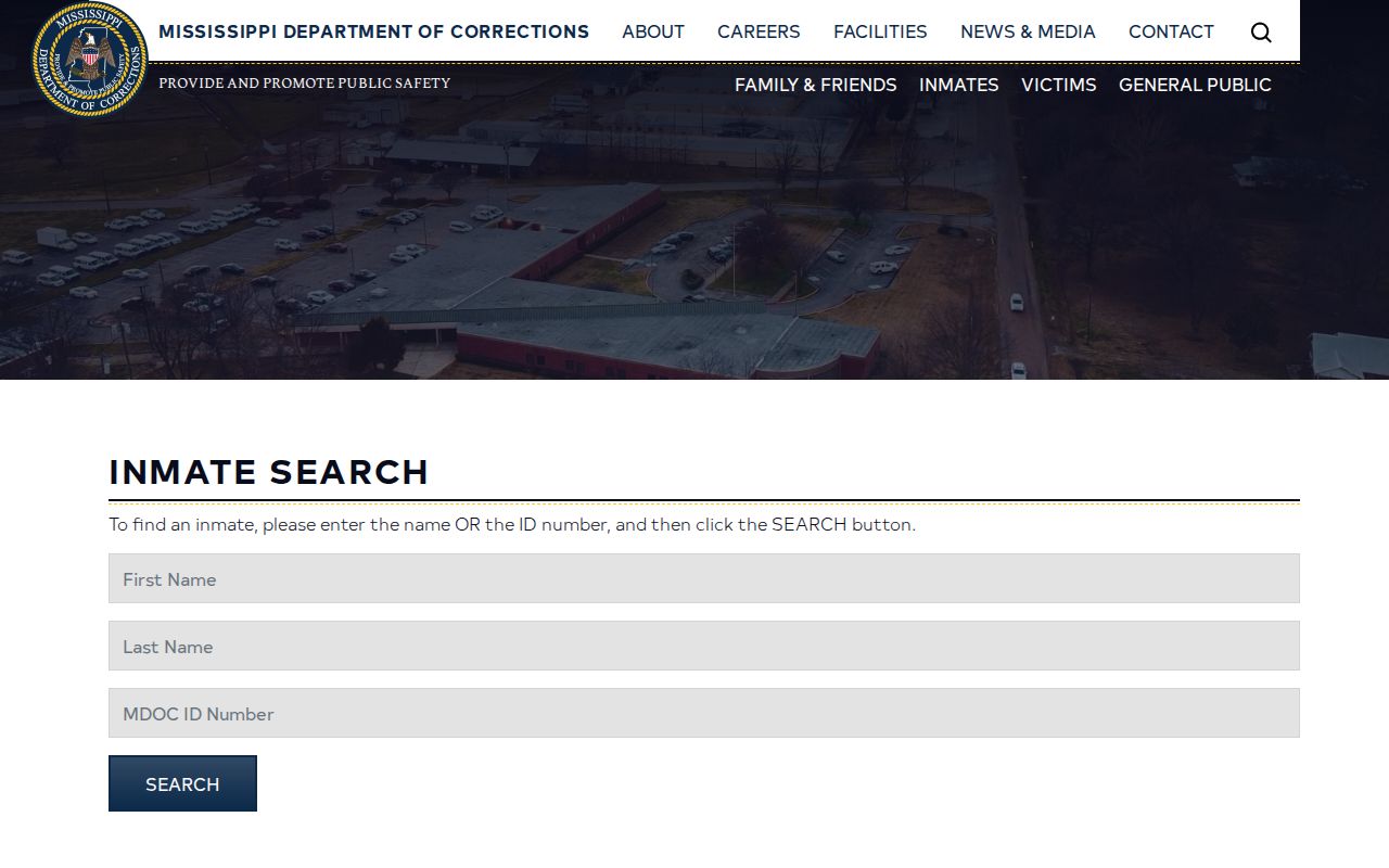 MDOC search for Tunica County released inmates and state custody records